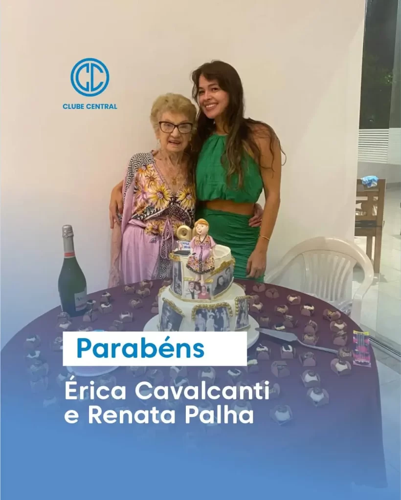 Parabéns Renata Palha e de sua avó, Érica Cavalcanti
