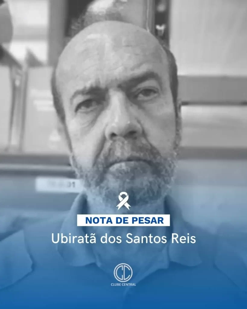 Nota de Pesar - Ubiratã dos Santos Reis