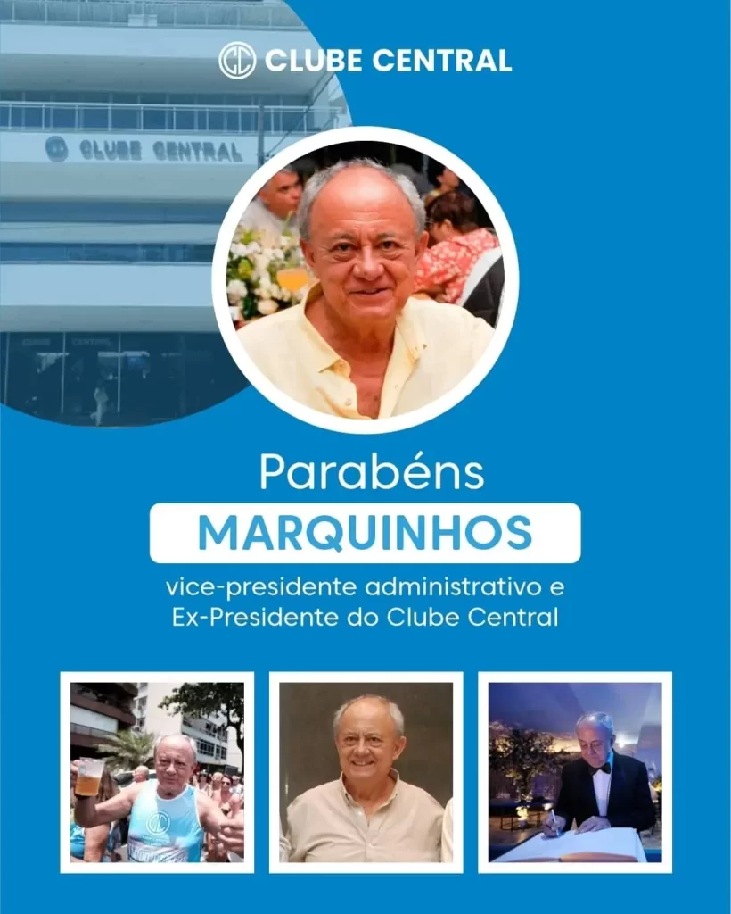 Parabéns Marcos Abílio Dias da Costa