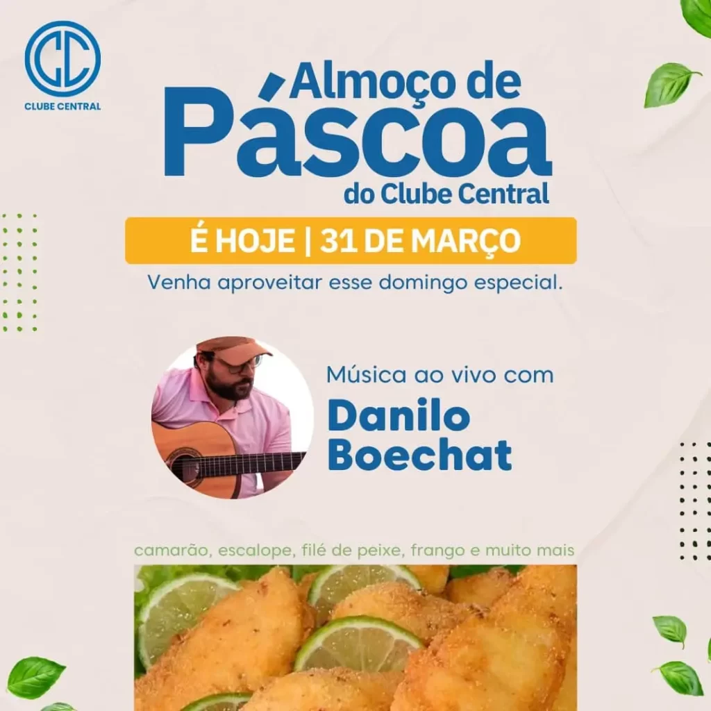Almoço da Páscoa no Clube Central 2024