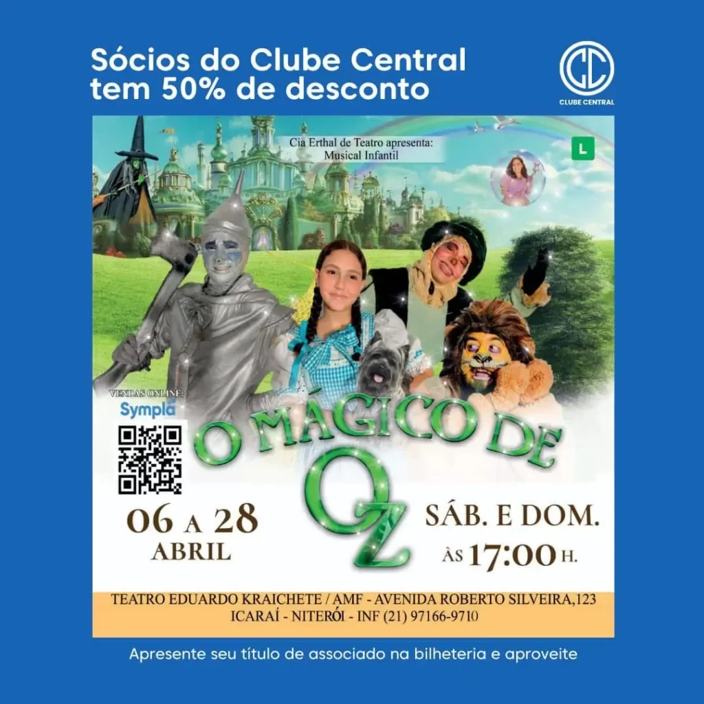 Dica para o fim de semana - O Mágico de Oz