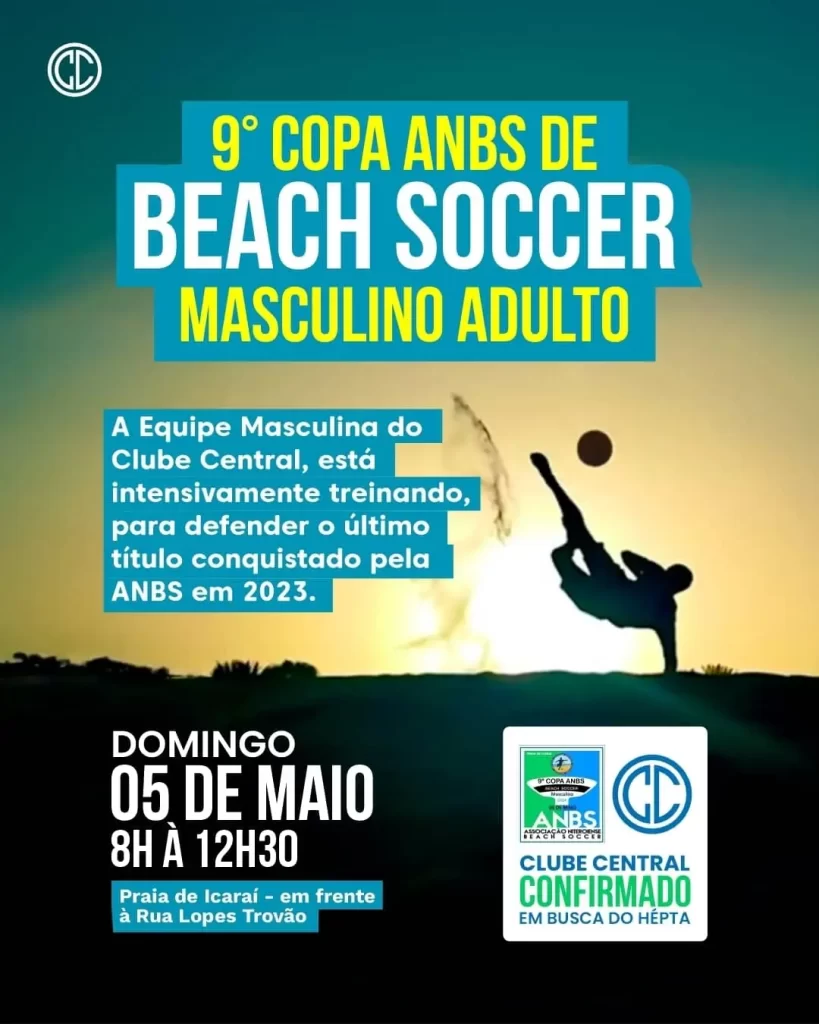 9ª COPA ANBS de Beach Soccer