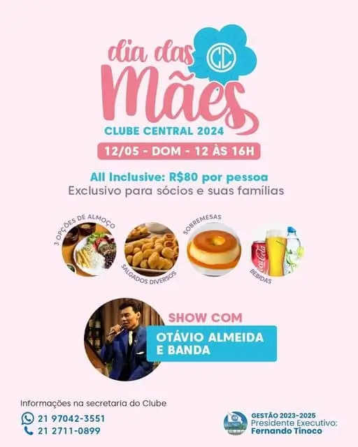 Dia das Mães no Clube Central