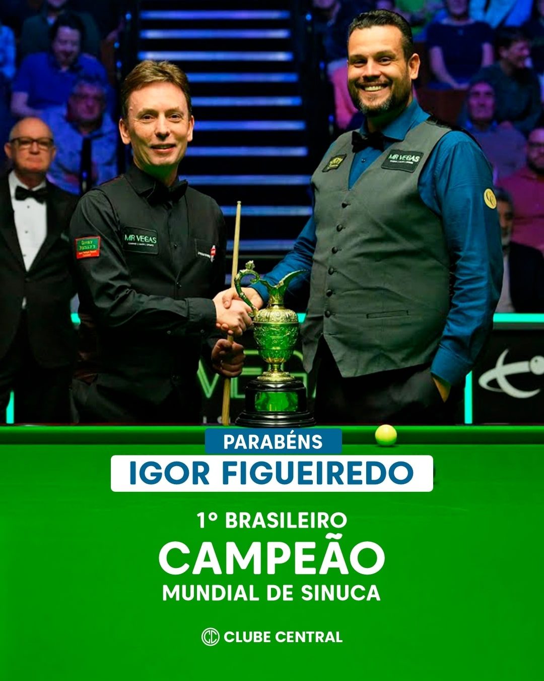 Igor Figueiredo, Campeão Mundial de Sinuca