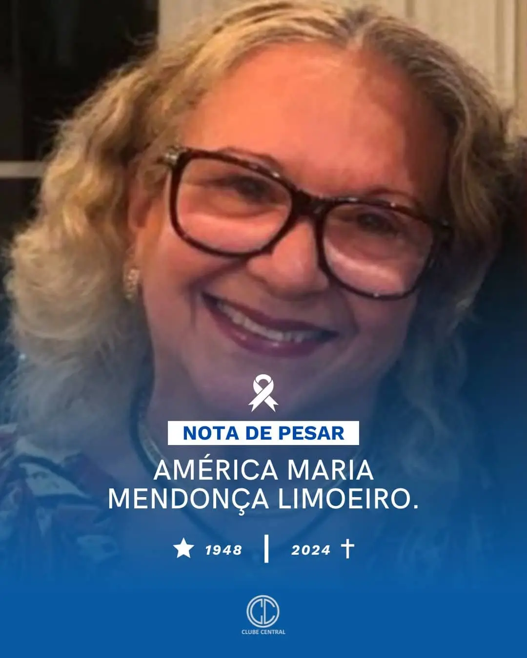 Nota de Pesar - America Maria Mendonca Limoeiro