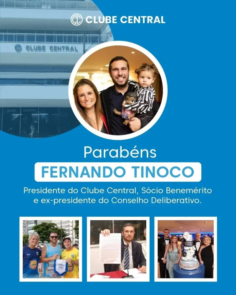Parabéns Fernando Tinoco
