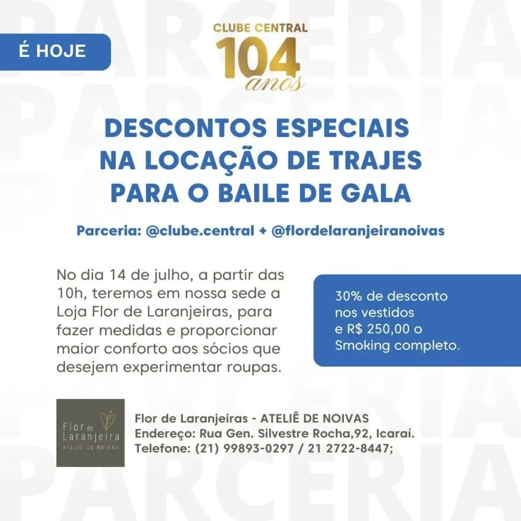 Descontos Especiais na Locação de Trajes para o Baile de Gala