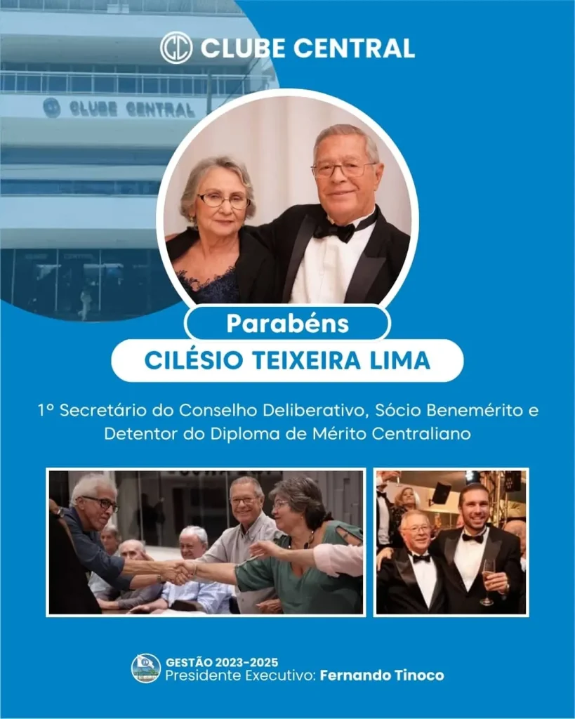 Feliz Aniversário, Cilésio Teixeira!