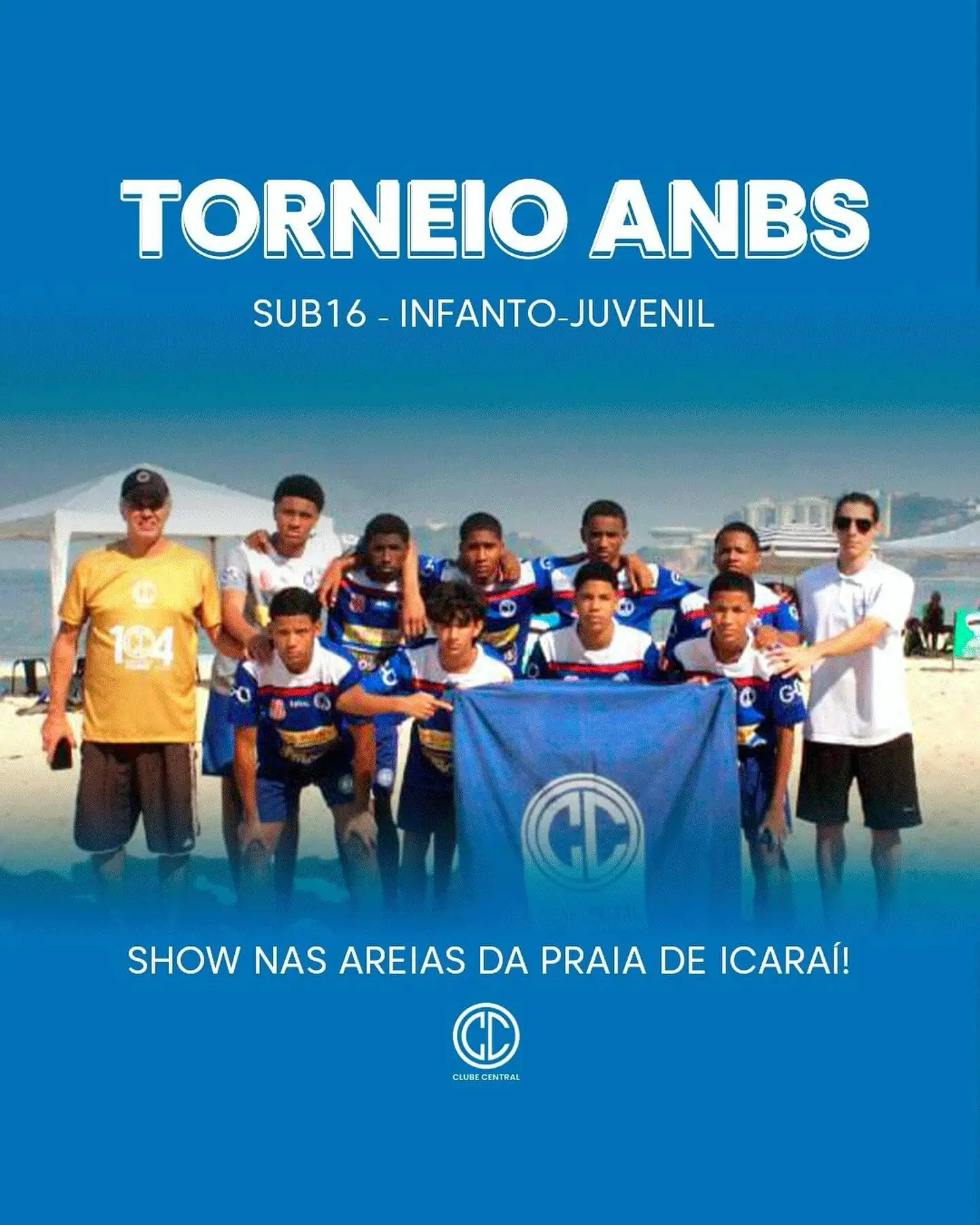 Equipe do Clube Central Beach Soccer 01