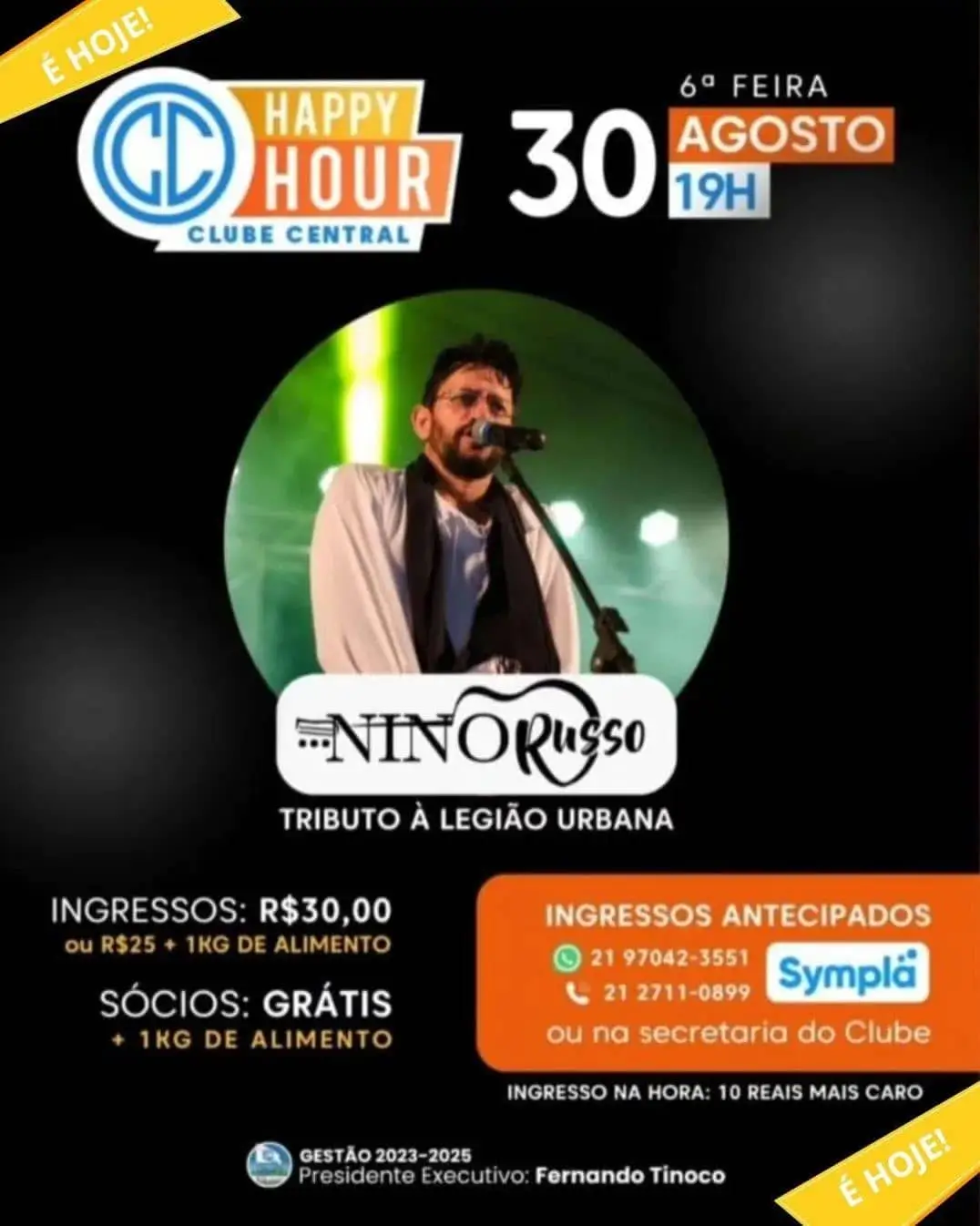 Happy Hour tributo especial à Legião Urbana