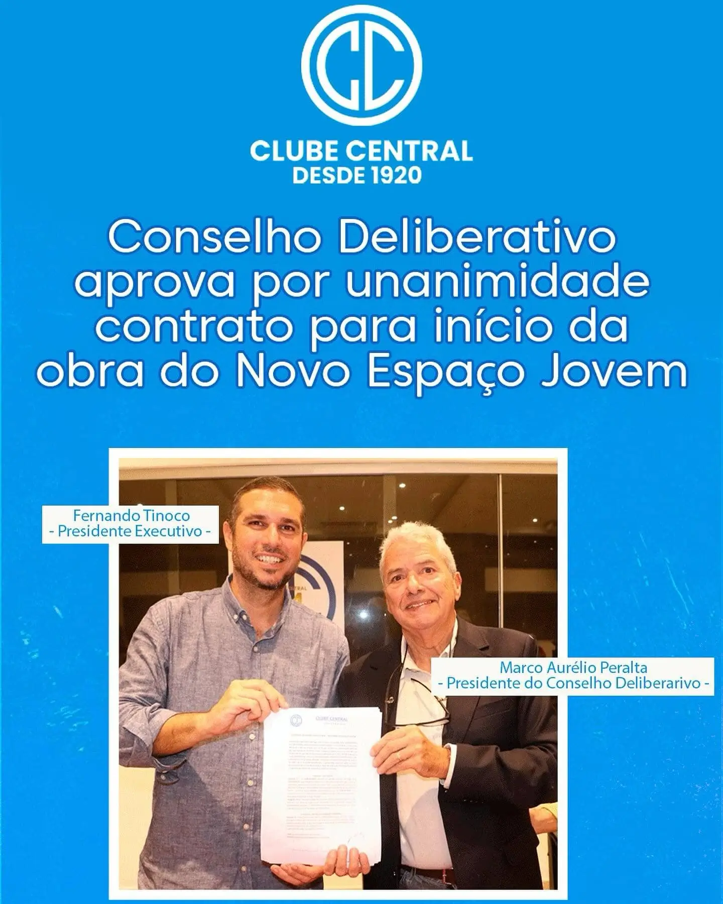Início imediato da obra no Novo Espaço Jovem