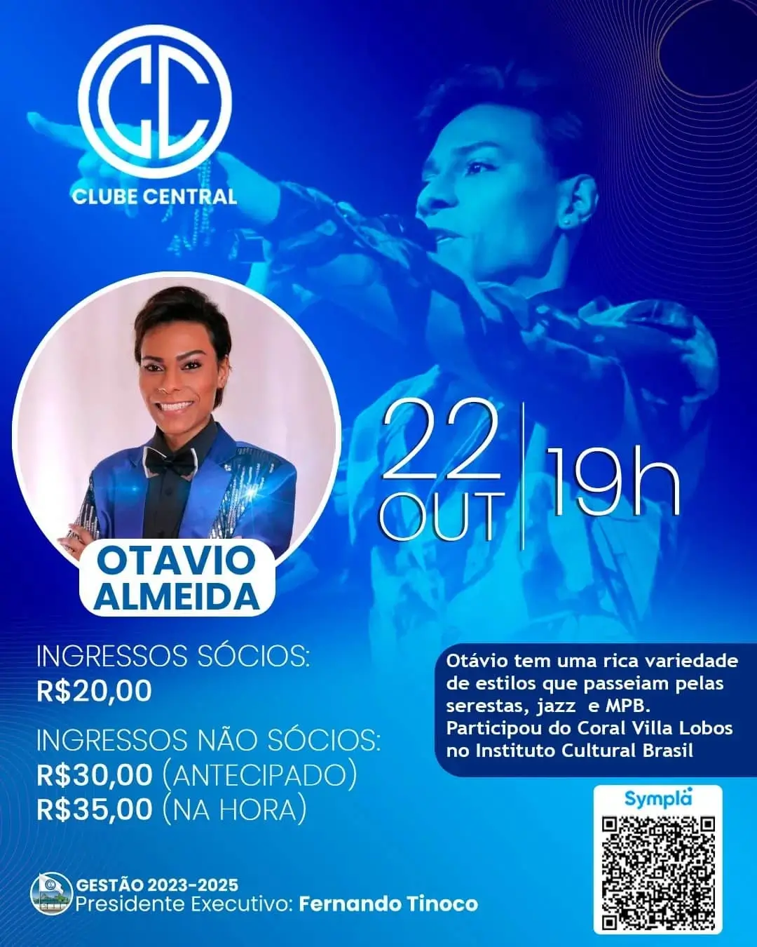 Otávio Almeida em comemoração ao mês do idoso