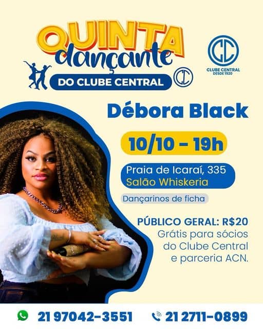 Quinta Dançante com Débora Black