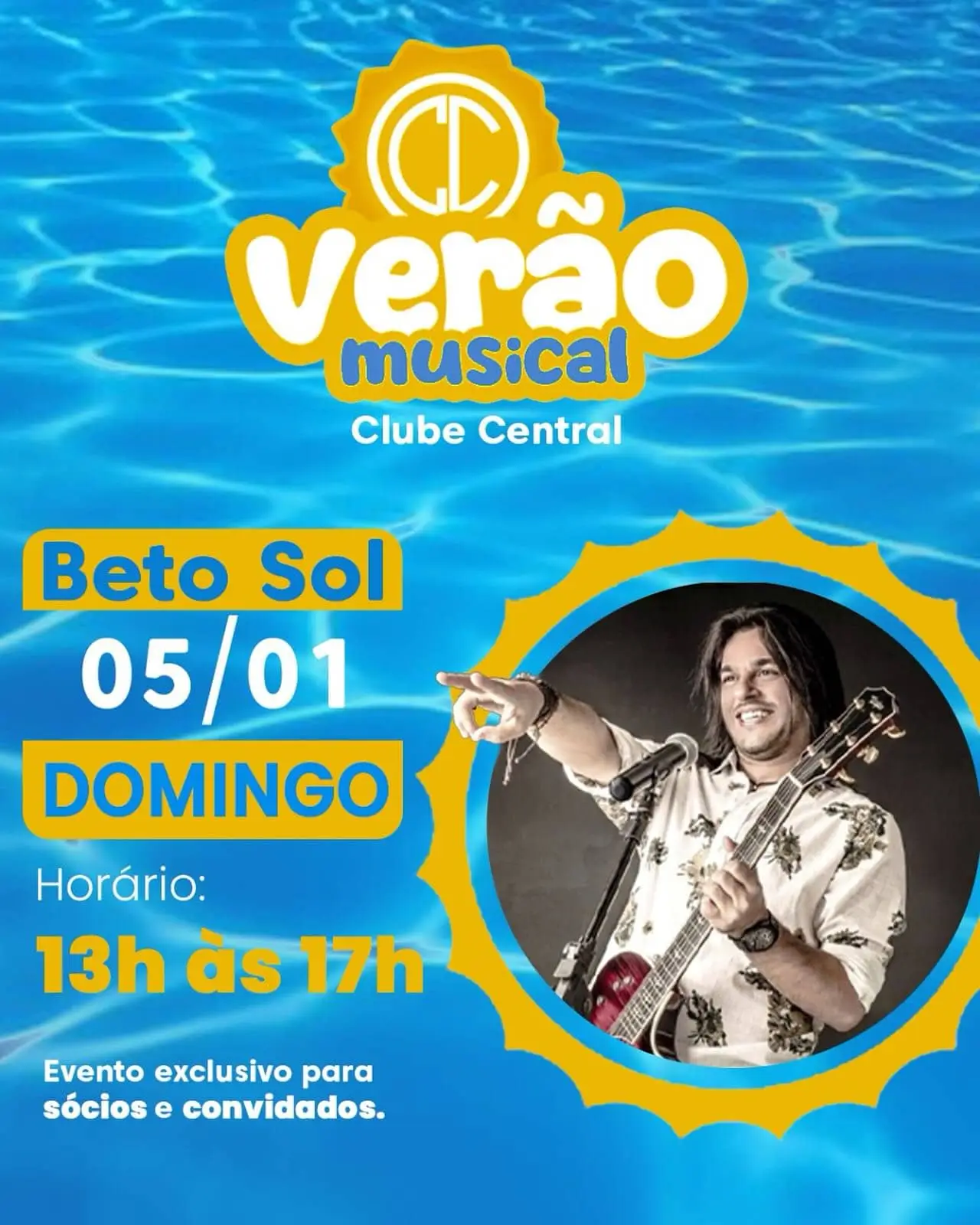 Beto Sol no Clube Central