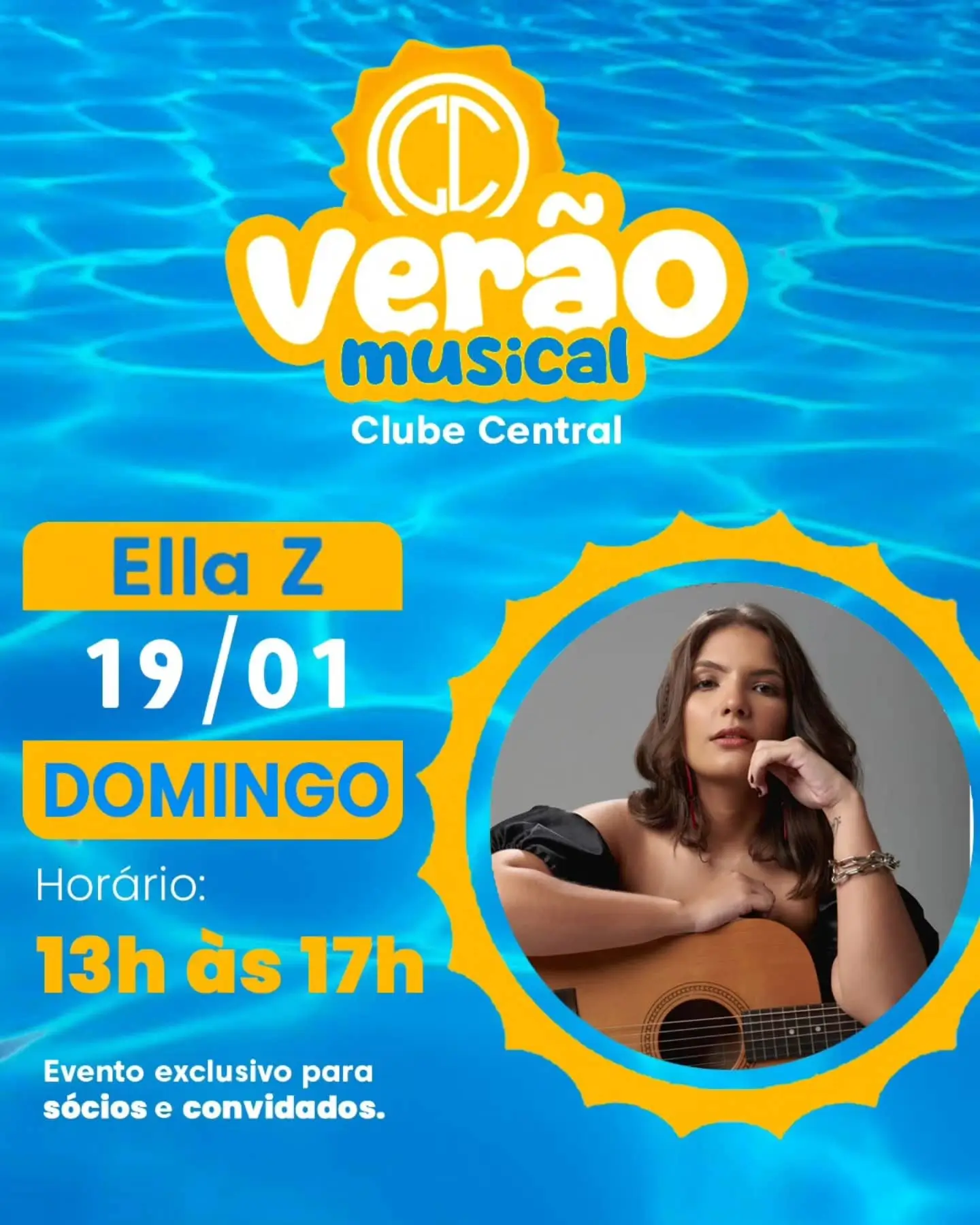 EllaZ no clube Central Verão 2025