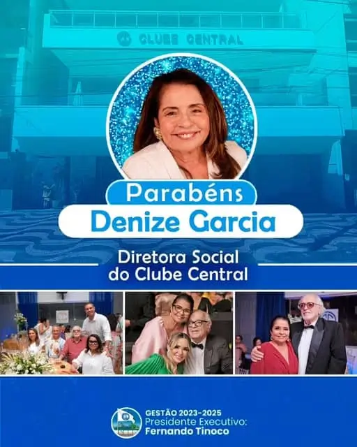 Feliz aniversário, Denize Garcia