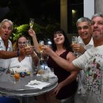 Festa de ano novo no clube Central