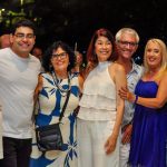 Festa de ano novo no clube Central