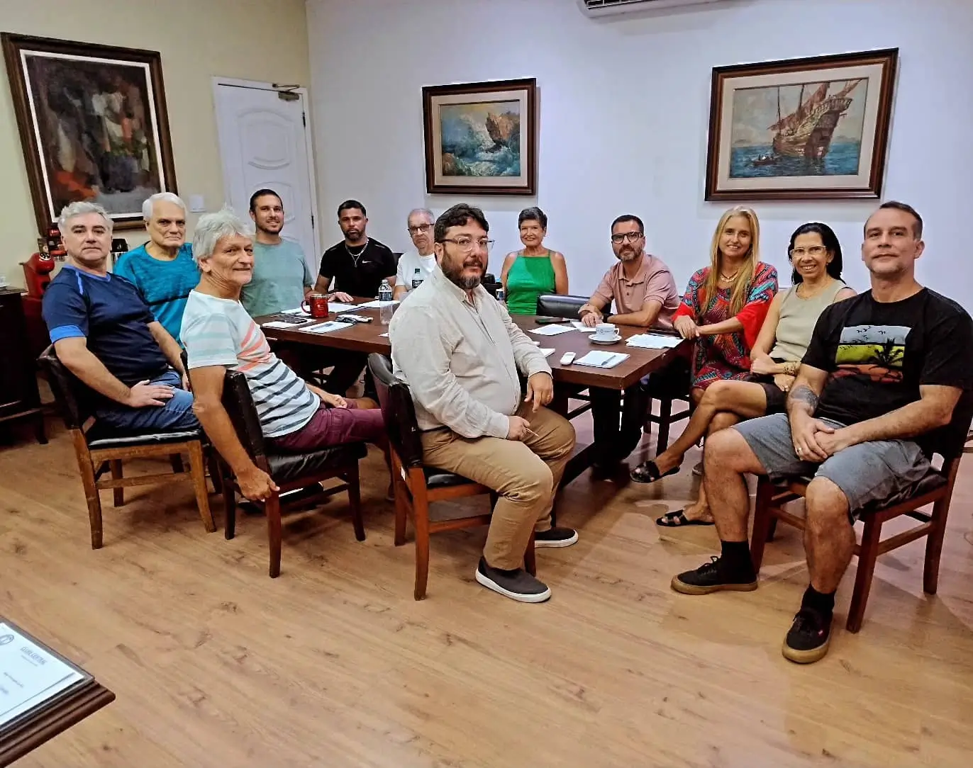 O ano começou com muito trabalho no Clube Central