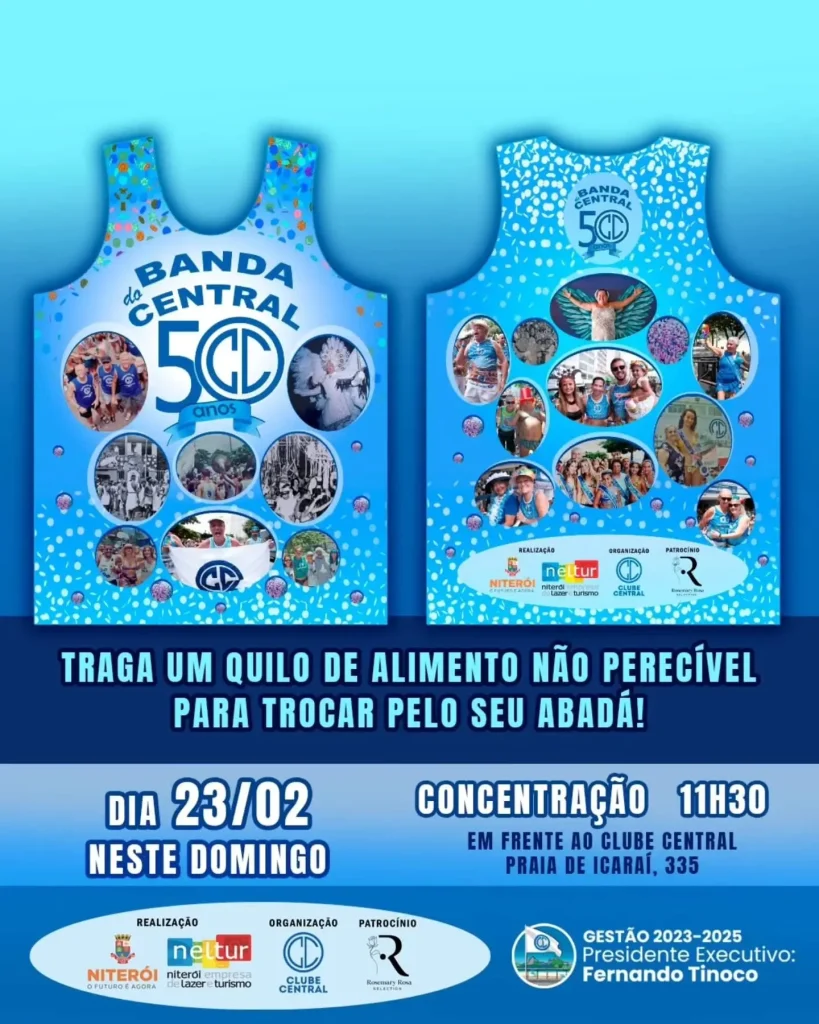 Está chegando o grande dia da Banda do Central
