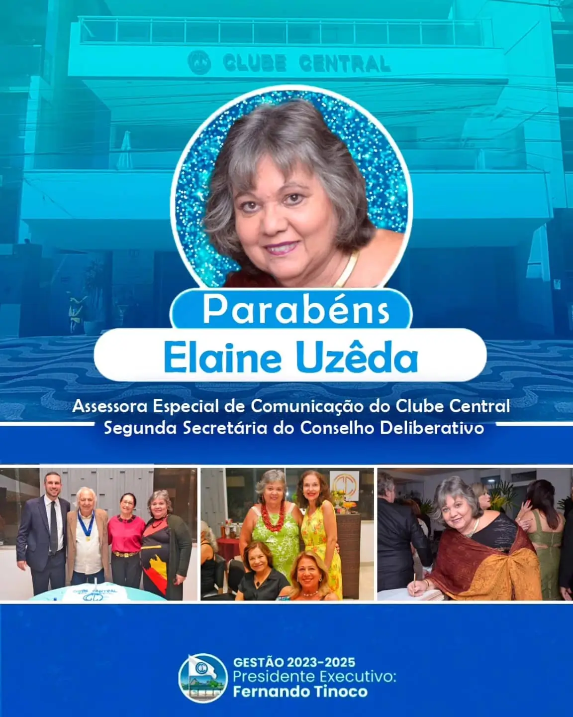 Feliz aniversário, Elaine Uzeda
