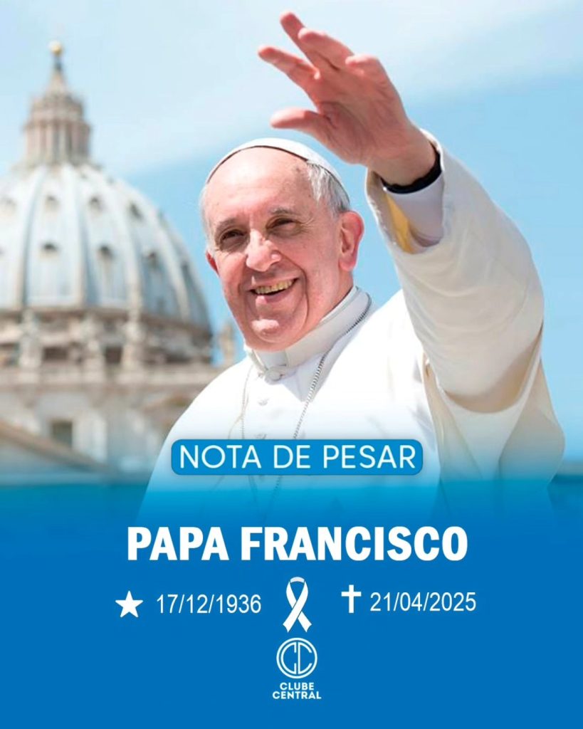 Nota de Pesar - Papa Francisco