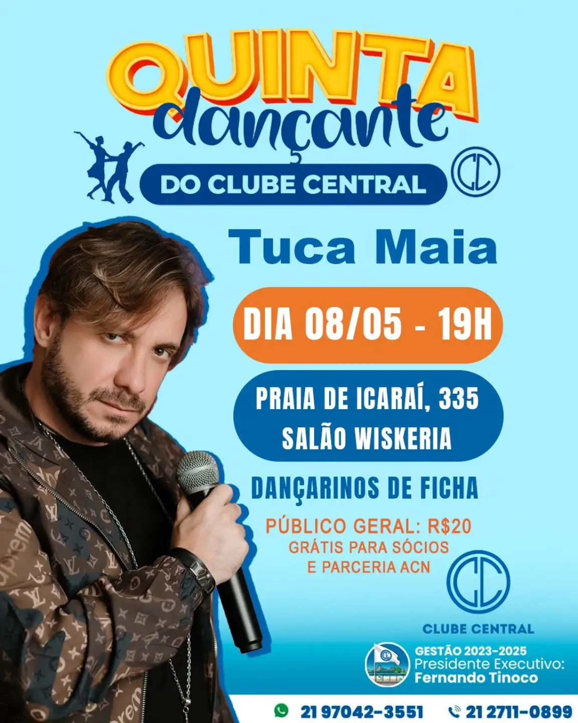 Quinta Dançante com Tuca Maia