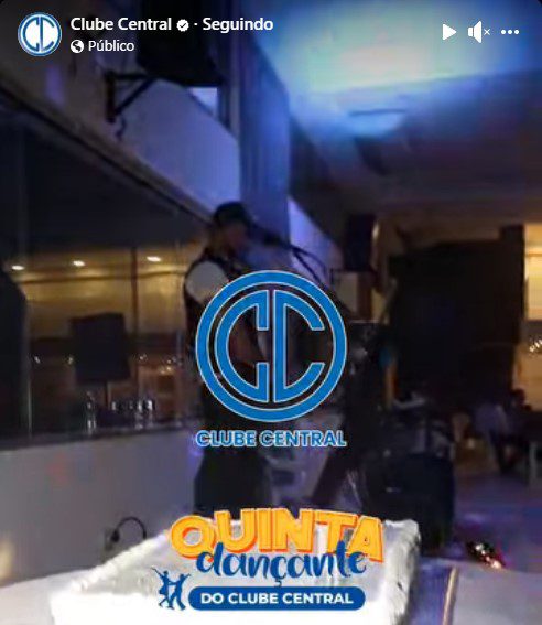 Quinta Dançante é no Clube Central de Icaraí