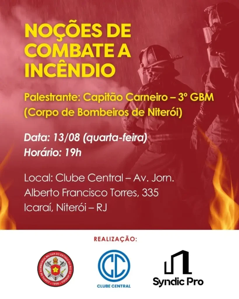 Noções de combate a incêndio