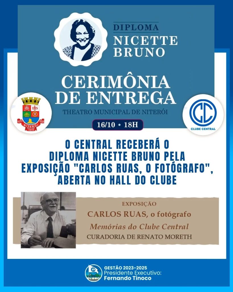 Clube Central recebe o Diploma Nicette Bruno de Cultura