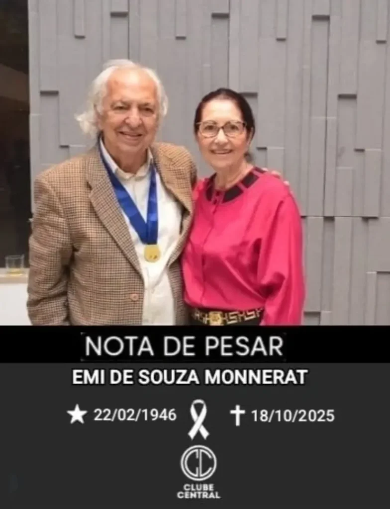 Nota de Pesar - Emi de Souza Monnerat
