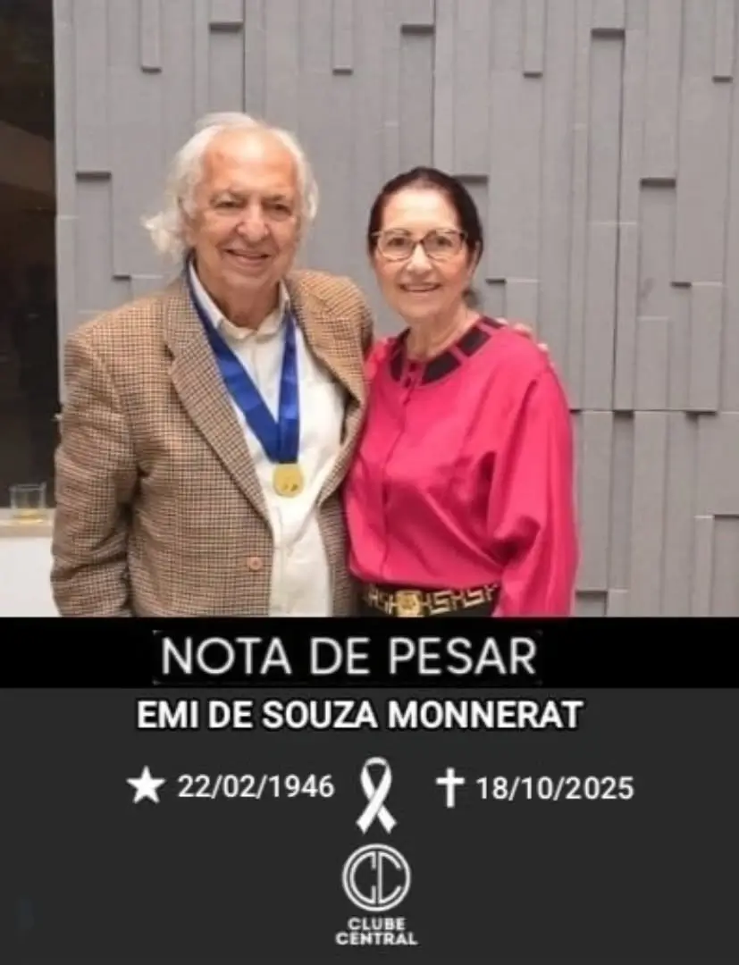 Nota de Pesar - Emi de Souza Monnerat