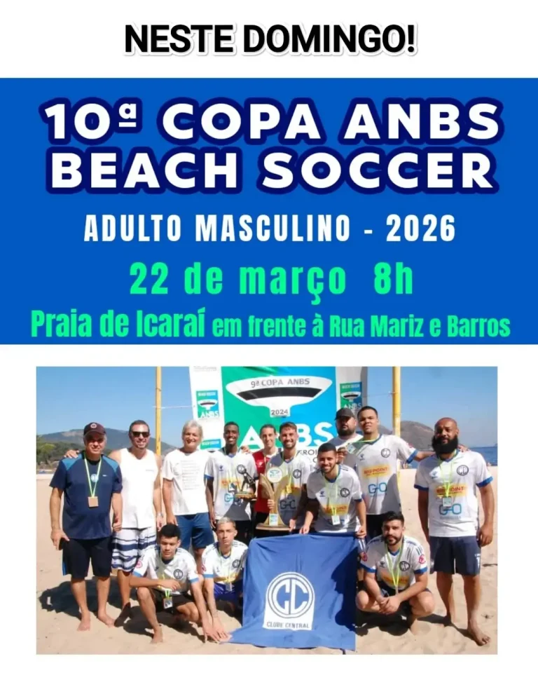 10° Copa ANBS de Beach Soccer 2026