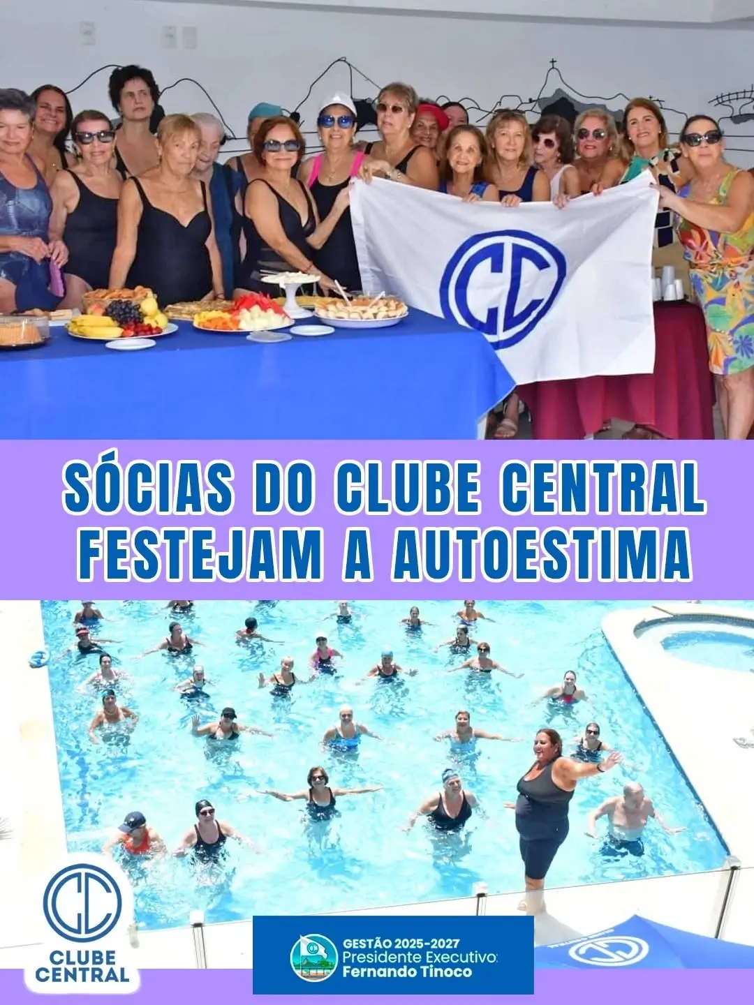 Aulão de Hidroginástica, no Dia Internacional da Mulher