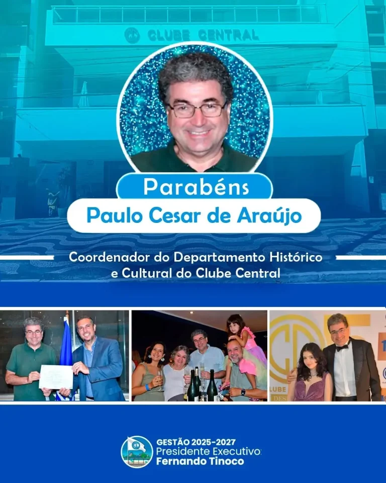 Hoje é aniversário de Paulo Cesar de Araújo
