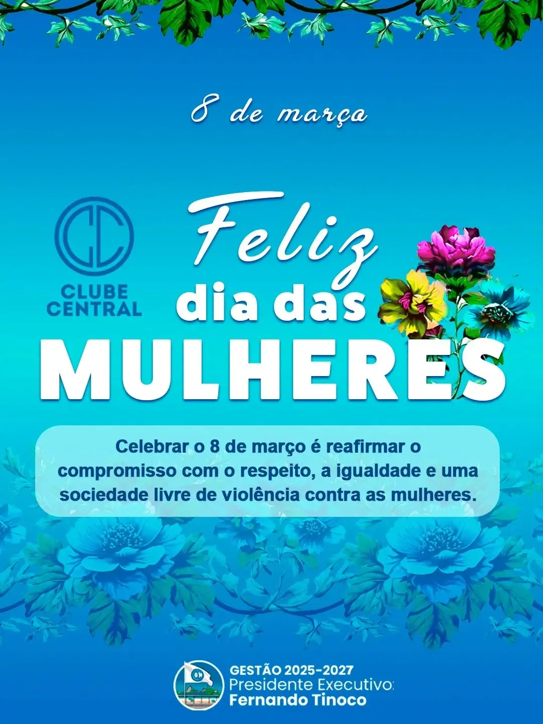 Parabéns, mulheres, pela coragem