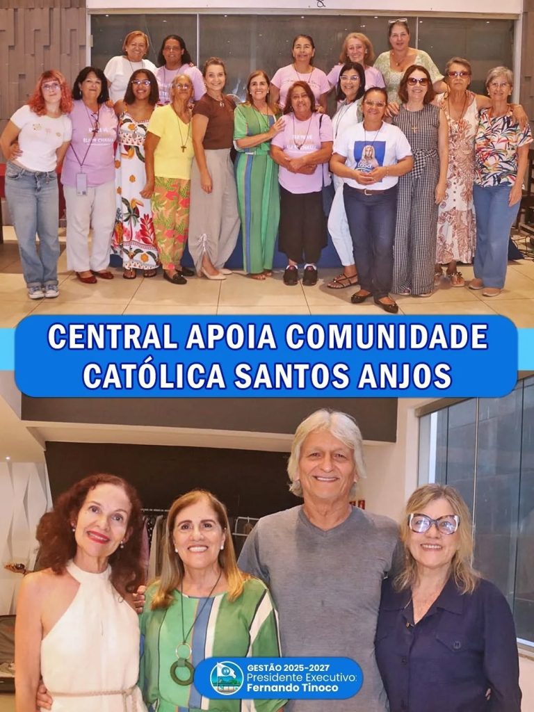 A Comunidade Católica Santos Anjos participou da Tarde de Prêmios Beneficente do Central.