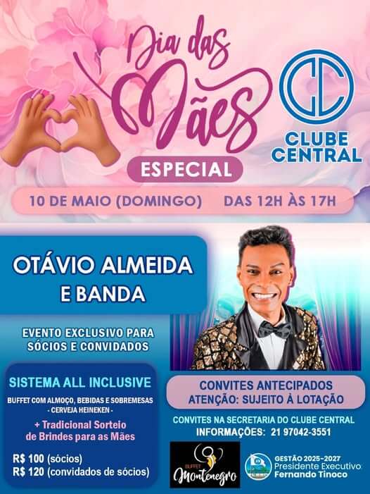 O Dia das Mães vai ser muito especial no Central.