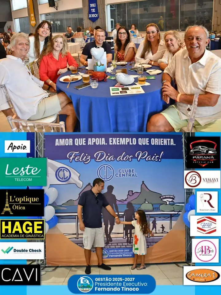 Almoço do Dia dos Pais com a familia centraliana