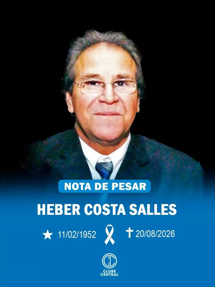 Nota de pesar Heber Salles