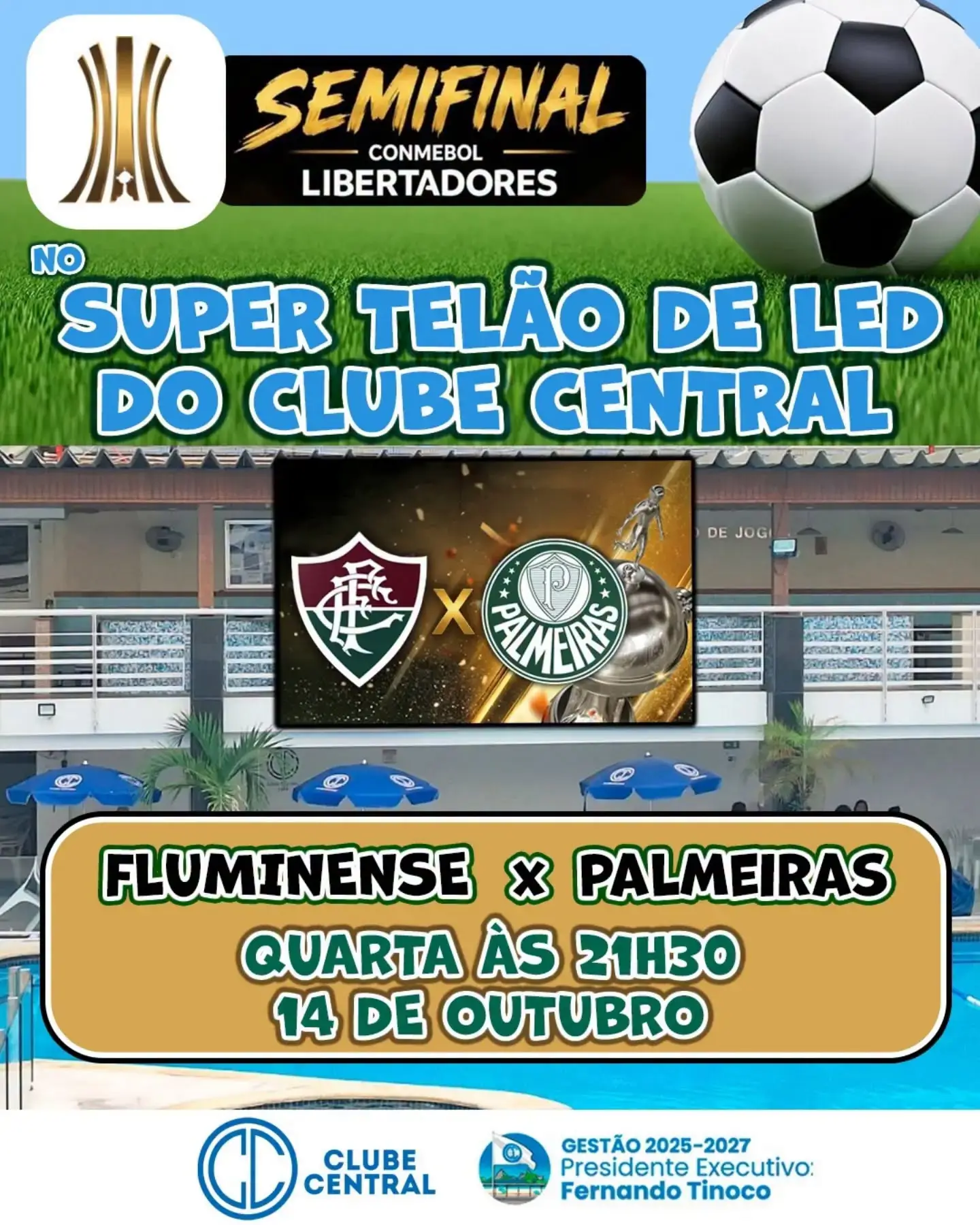 Fluzao na libertadores e no Clube Central