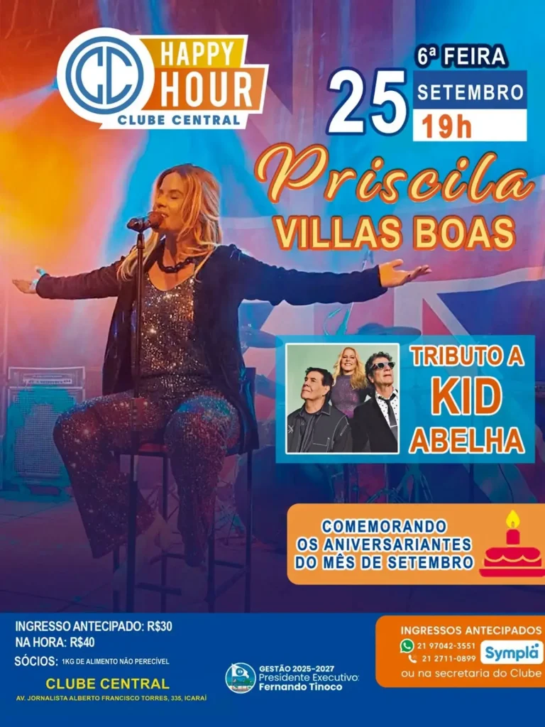 Priscila Villas Boas em tributo à Kid Abelha