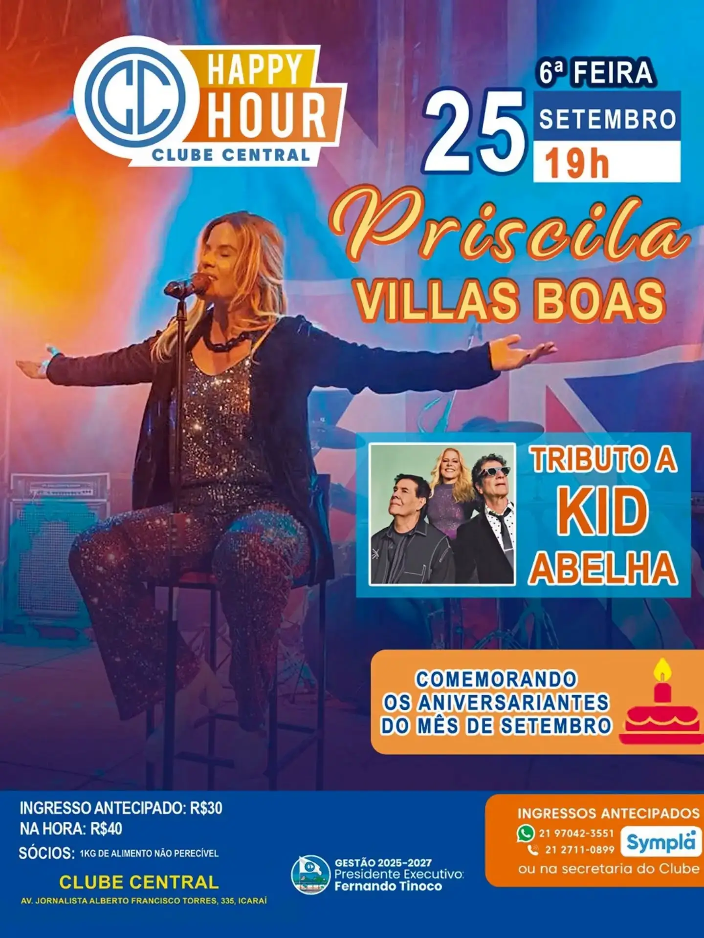 Priscila Villas Boas em tributo à Kid Abelha