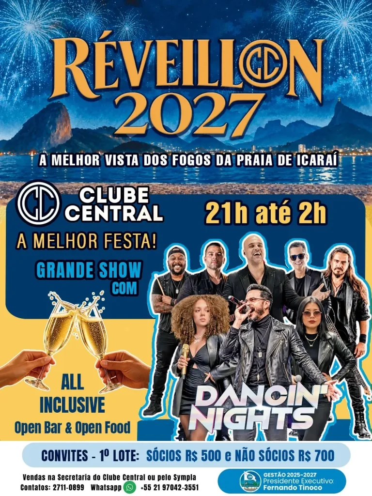 Réveillon 2627 no Clube Central