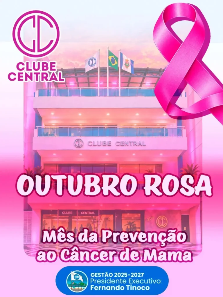 O Central abraça o Outubro Rosa pela saúde das mulheres