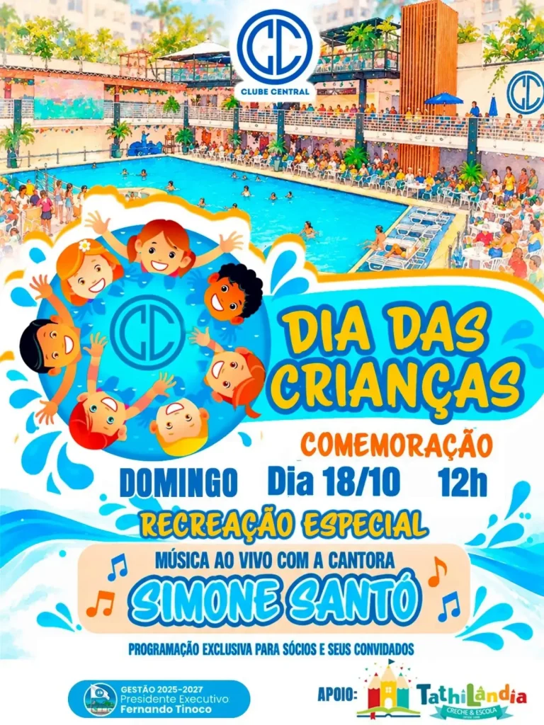O Mês das Crianças será caprichado no Central.